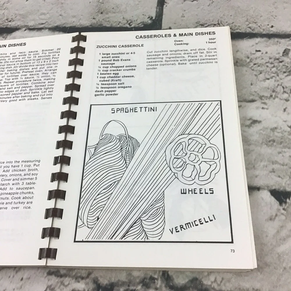 Jan Leasure's Inflation Proof Recipes Spiral‎ Bound Cookbook Vintage 1980